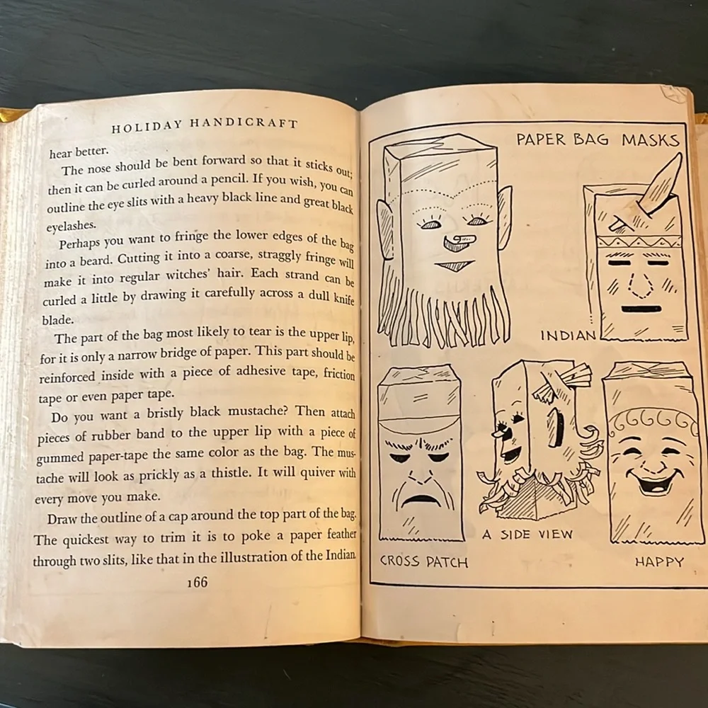 Holiday handicraft by Jordan, Nina R. (Nina Ralston)1938 Vintage EUC Hardcover